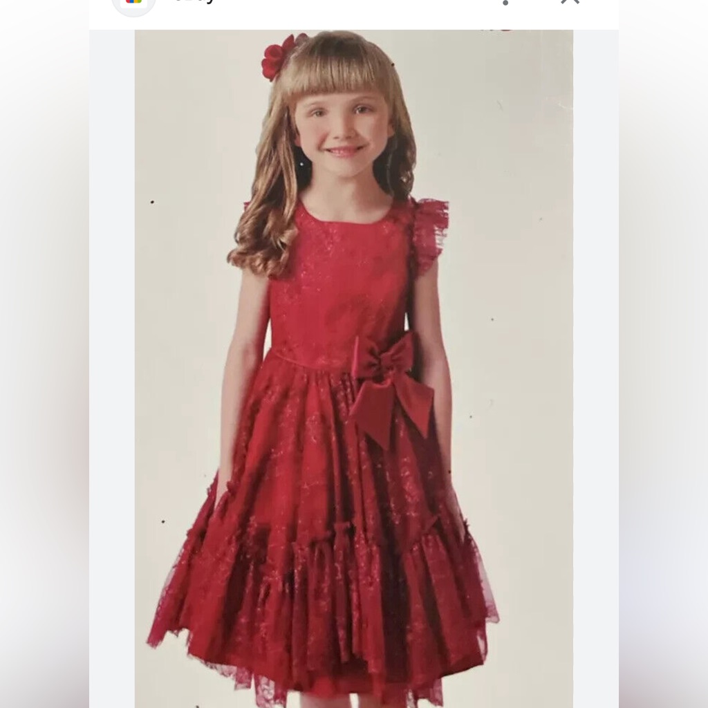 Christmas Princess Dress 5 Years Old